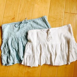 2/$10! Set of 2 Mini Skirts